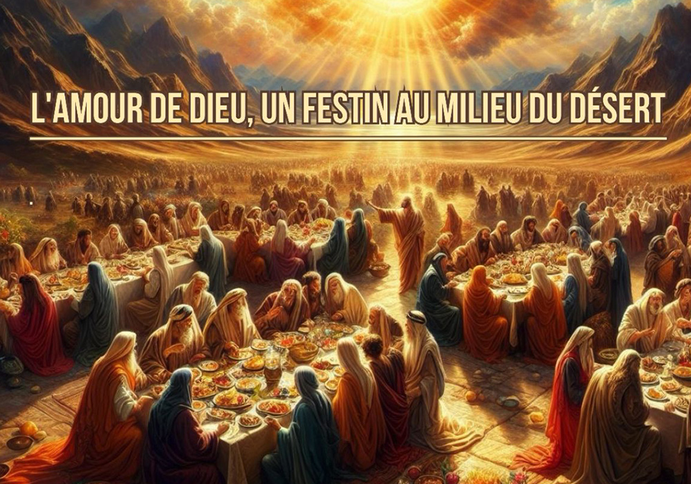 L'amour de Dieu, un festin au milieu du désert Image