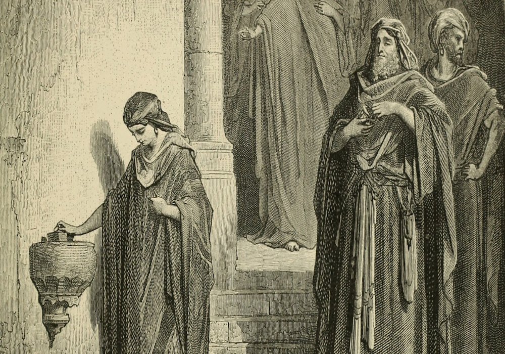 Évangile de Marc (26) : La veuve aux deux sous – signe d’une fin et d’un commencement Image